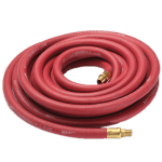 Buy a new air compressor shop hose in 25 or 50 foot lengths to keep your shop running smoothly