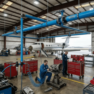 Firaluminum airpipe airport hanger 14586 (Large)