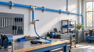 Blue Aluminum Compressed Air Network-2
