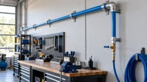 Clean Aluminum Compressed Air Installation-3