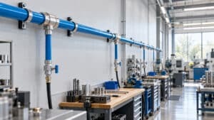 Modern Blue Aluminum Air Piping-3